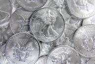 Uncirculated american eagle silver coins