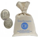 $100 Face Value Bag 40% Silver Kennedy Half Dollars Full Dates