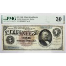 Series Of 1886 $5 Large Size Silver Certificate Fr#263 PMG VF30 Minor Repairs