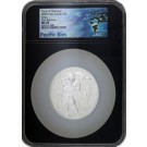 2021 P $5 TVD Tuvalu Gods Of Olympus Zeus 5 oz Silver NGC MS70 First Releases