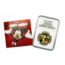 2014 $200 Niue Proof Disney Characters Mickey Mouse 1 oz .999 Gold NGC PF70 UC
