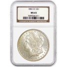 1882 CC Carson City $1 Morgan Silver Dollar VAM 2C1 NGC MS65 Gem Uncirculated
